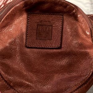 FRYE Cross body bag very nice leather brown